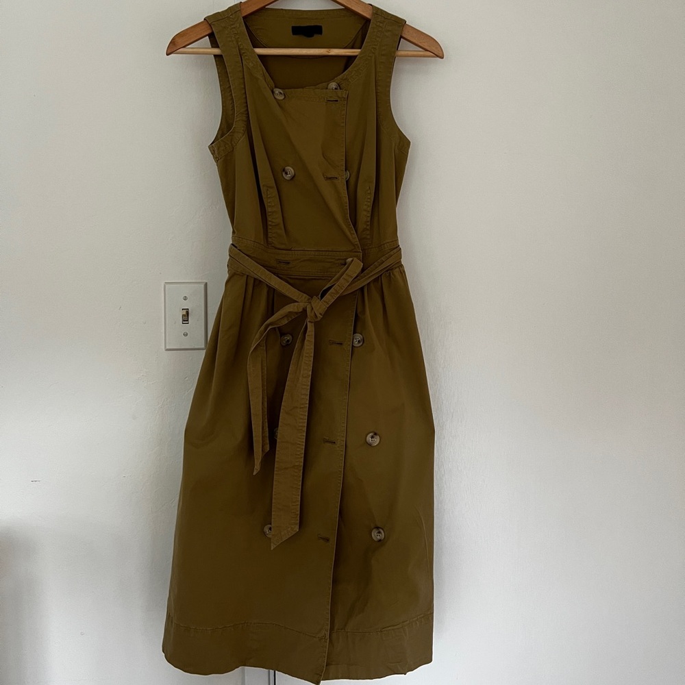 Jcrew kaki dress